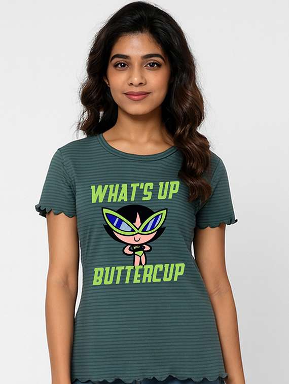 women printed short sleeve t-shirt