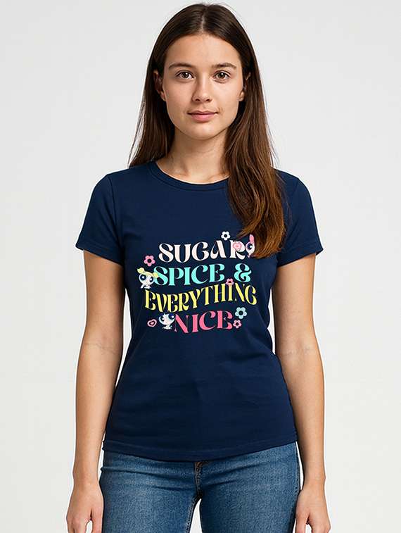 women printed short sleeve t-shirt