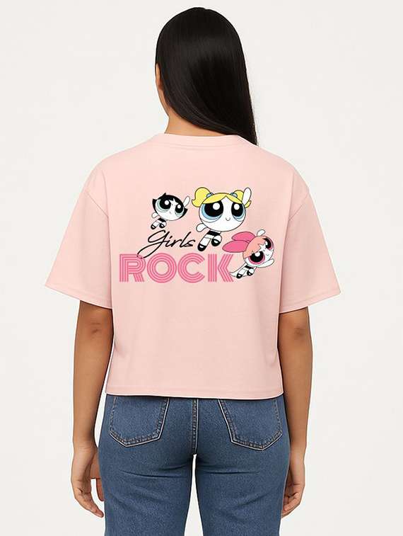 women printed short sleeve oversized t-shirt