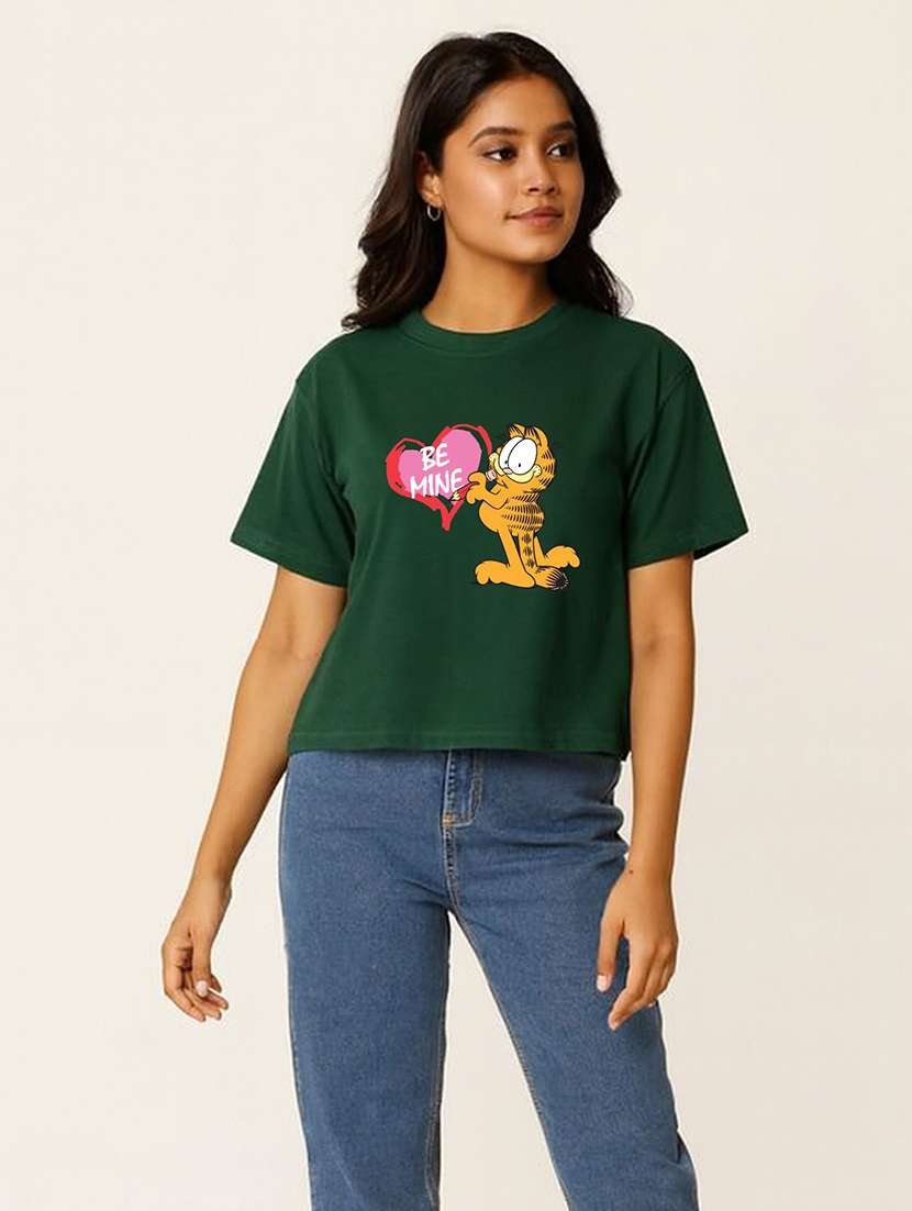 women printed short sleeve t-shirt - 22408926 -  Standard Image - 1