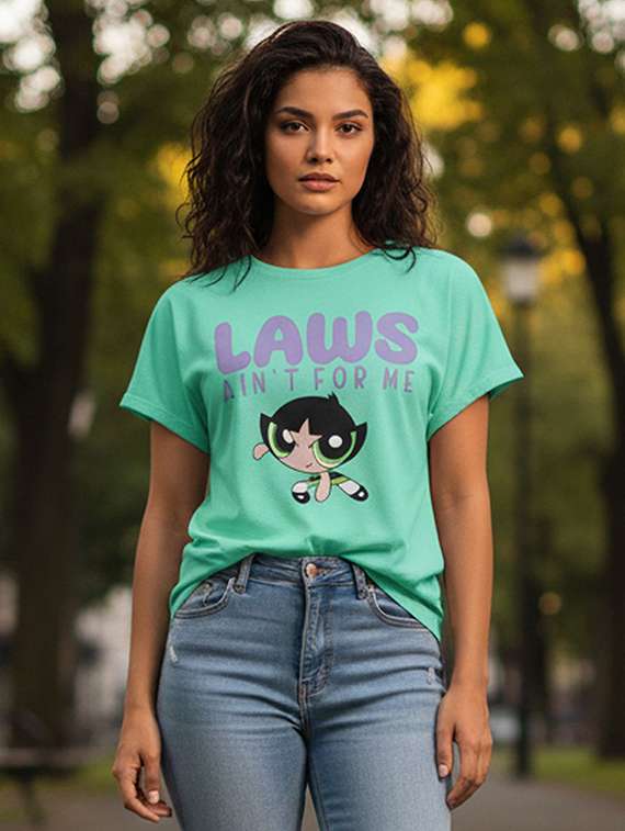 women printed short sleeve t-shirt - 22409062 -  Standard Image - 1