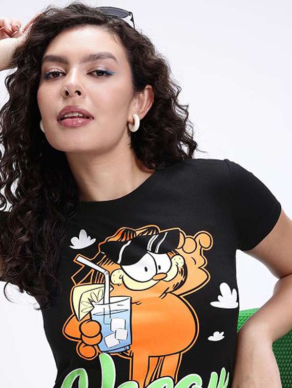 women printed short sleeve t-shirt - 22409152 -  Standard Image - 1