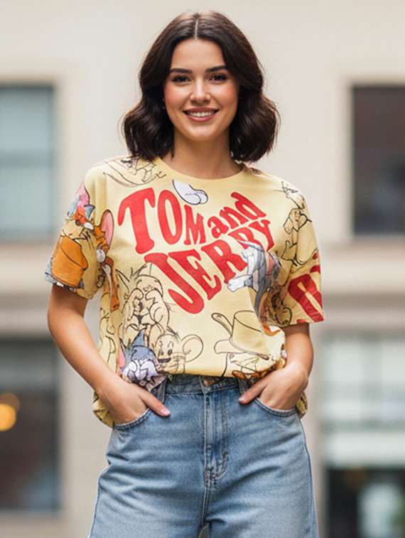 women printed short sleeve t-shirt - 22409160 -  Standard Image - 1