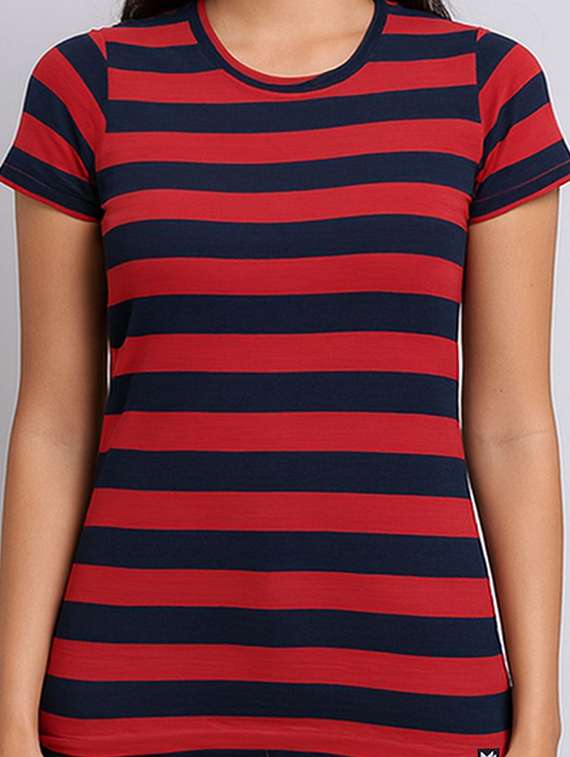 women printed short sleeve t-shirt - 22409210 -  Standard Image - 1