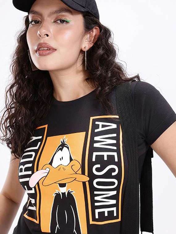 women printed short sleeve t-shirt - 22409230 -  Standard Image - 1