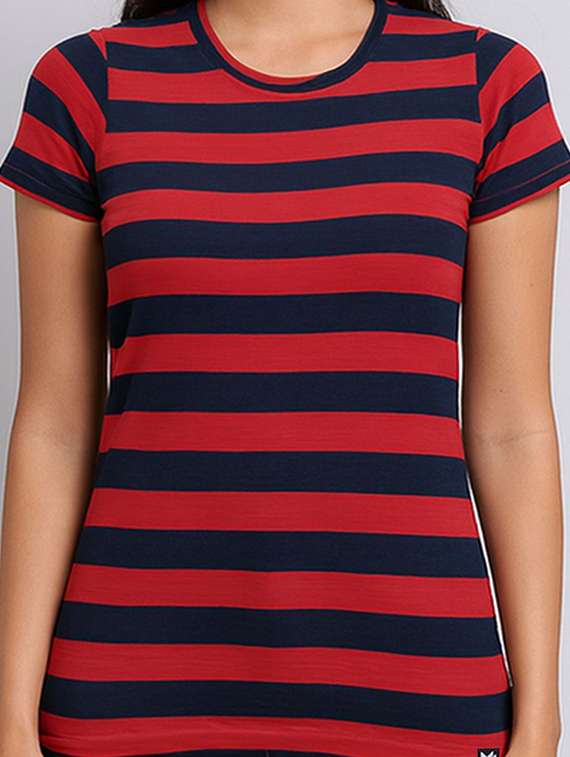 women printed short sleeve t-shirt - 22409241 -  Standard Image - 1