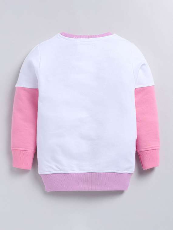 girls printed long sleeve sweatshirt - 22409253 -  Standard Image - 1