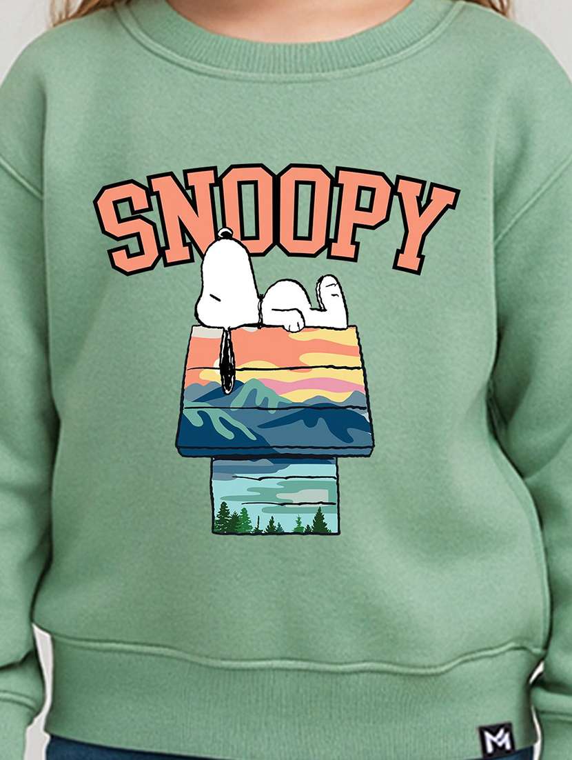 girls printed long sleeve sweatshirt - 22409286 -  Standard Image - 1