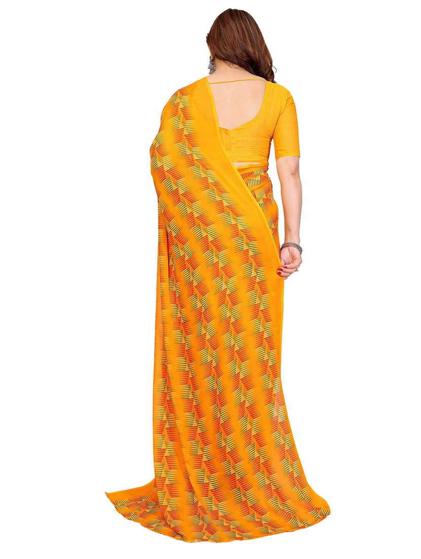 women pack of 2 printed combo saree with blouse - 22411020 -  Standard Image - 1
