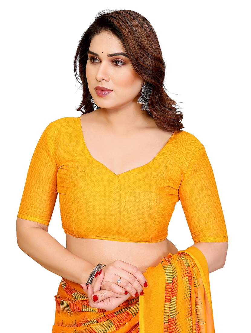 women pack of 2 printed combo saree with blouse - 22411020 -  Standard Image - 4