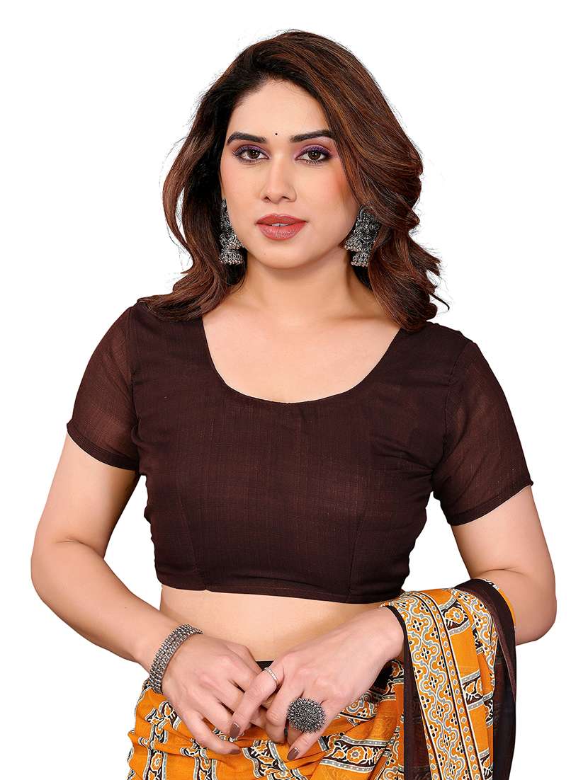 Women Pack Of 2 Printed Combo Saree With Blouse - 22411219 -  Standard Image - 4
