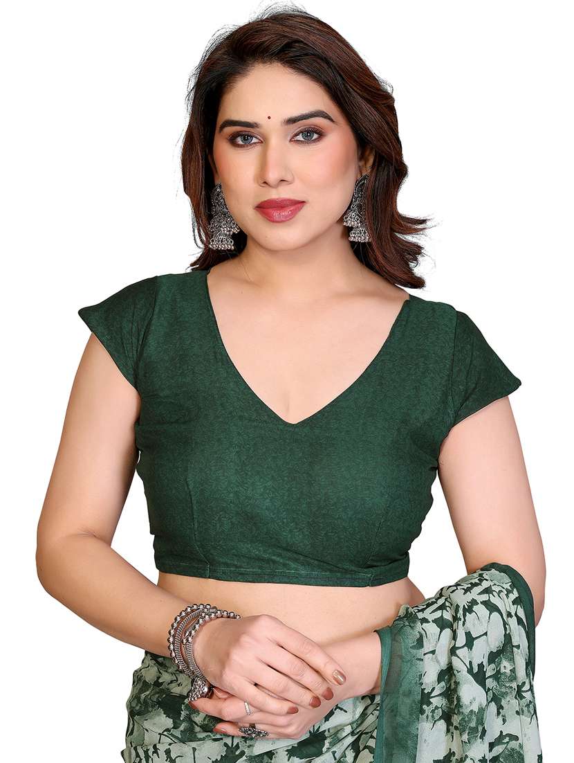 women pack of 2 printed combo saree with blouse - 22411427 -  Standard Image - 4