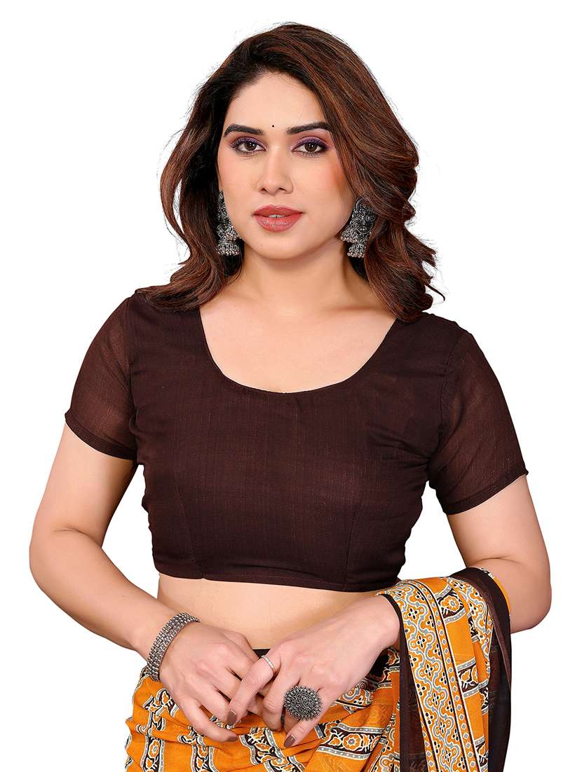 Women Pack Of 2 Printed Combo Saree With Blouse - 22412287 -  Standard Image - 4