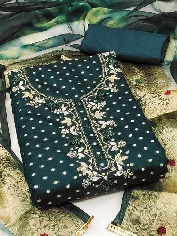 women self design unstitched suit set - 22413311 -  Standard Image - 1