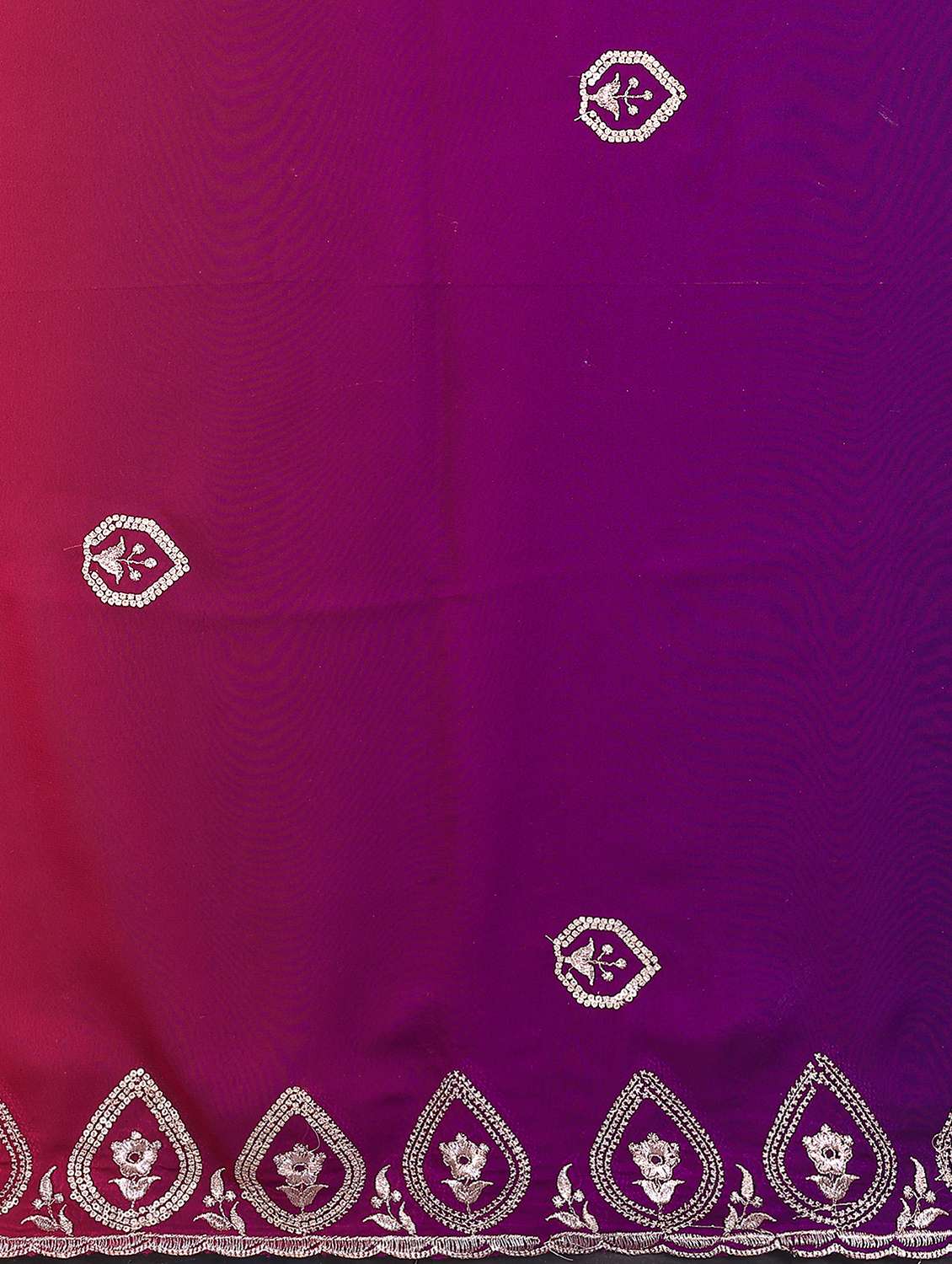 women ombre embroidered saree with blouse - 22416309 -  Standard Image - 6