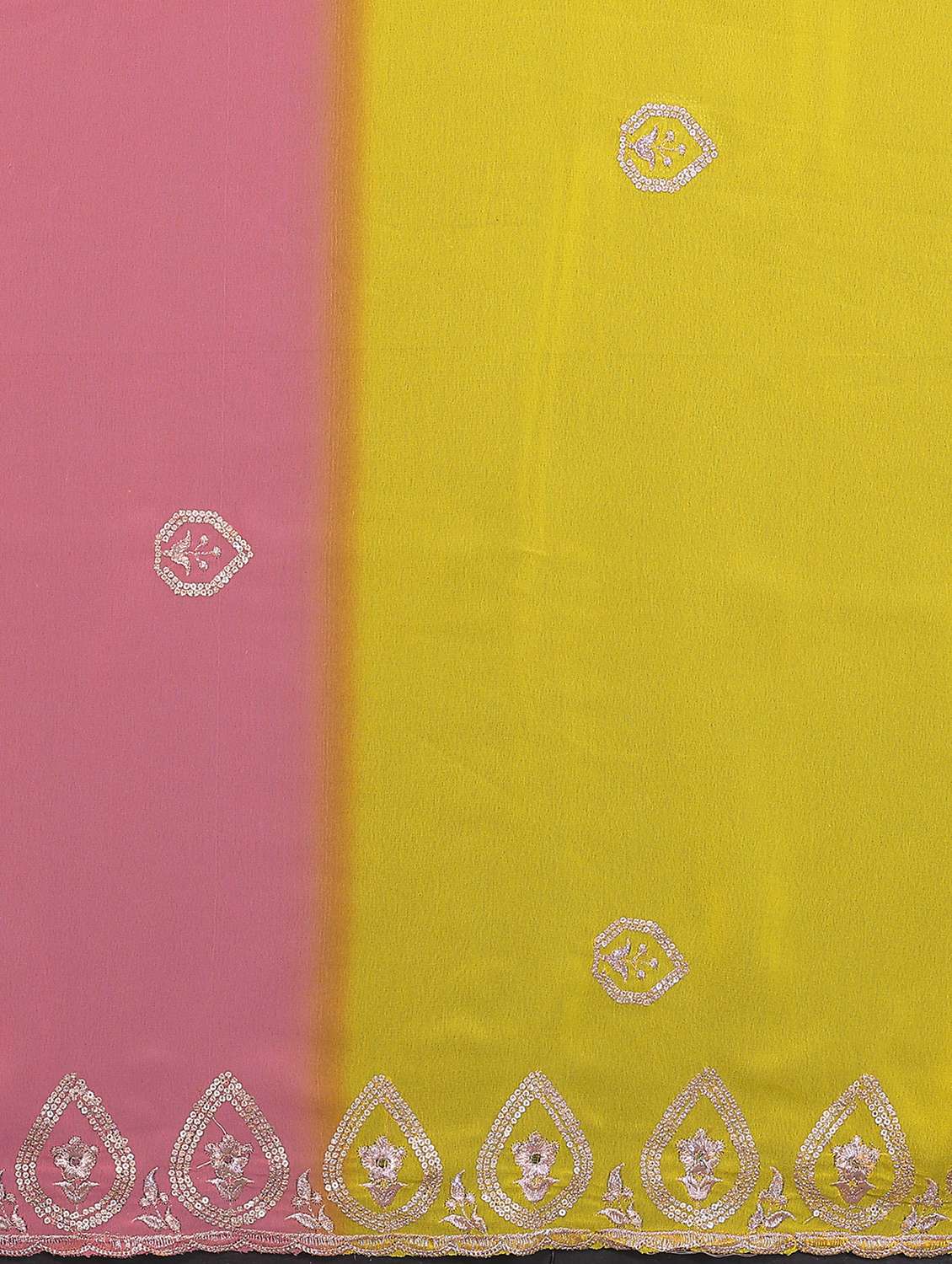 women ombre embroidered saree with blouse - 22416313 -  Standard Image - 6