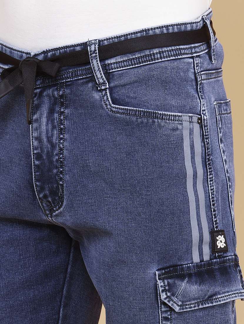 men side taped mid rise regular fit cargo - 22417508 -  Standard Image - 1