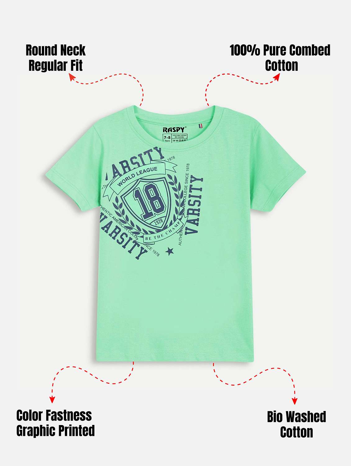 Boys Pack Of 2 Printed Round Neck T-shirt - 22418690 -  Standard Image - 1
