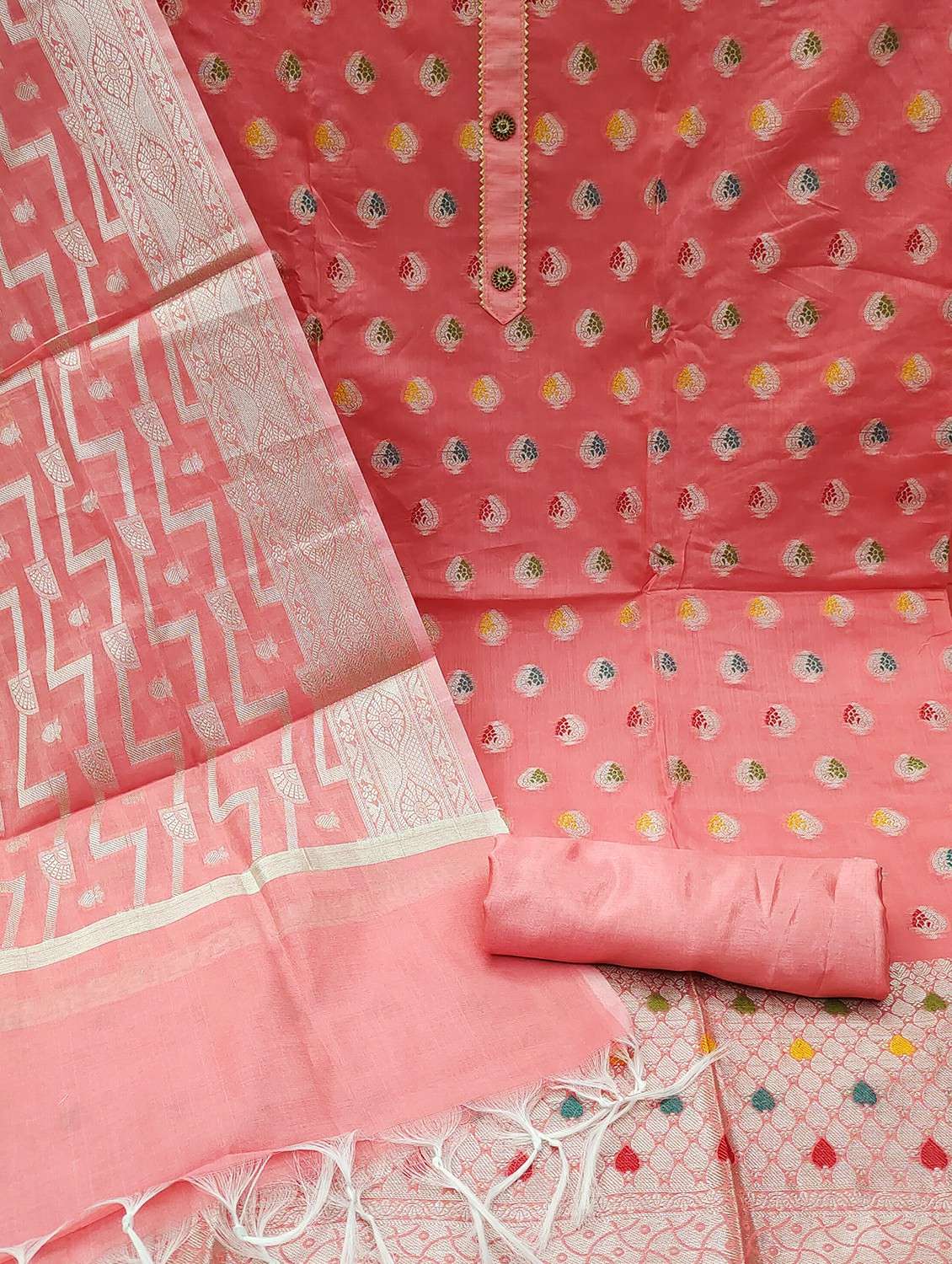 women self design unstitched suit set - 22419936 -  Standard Image - 1