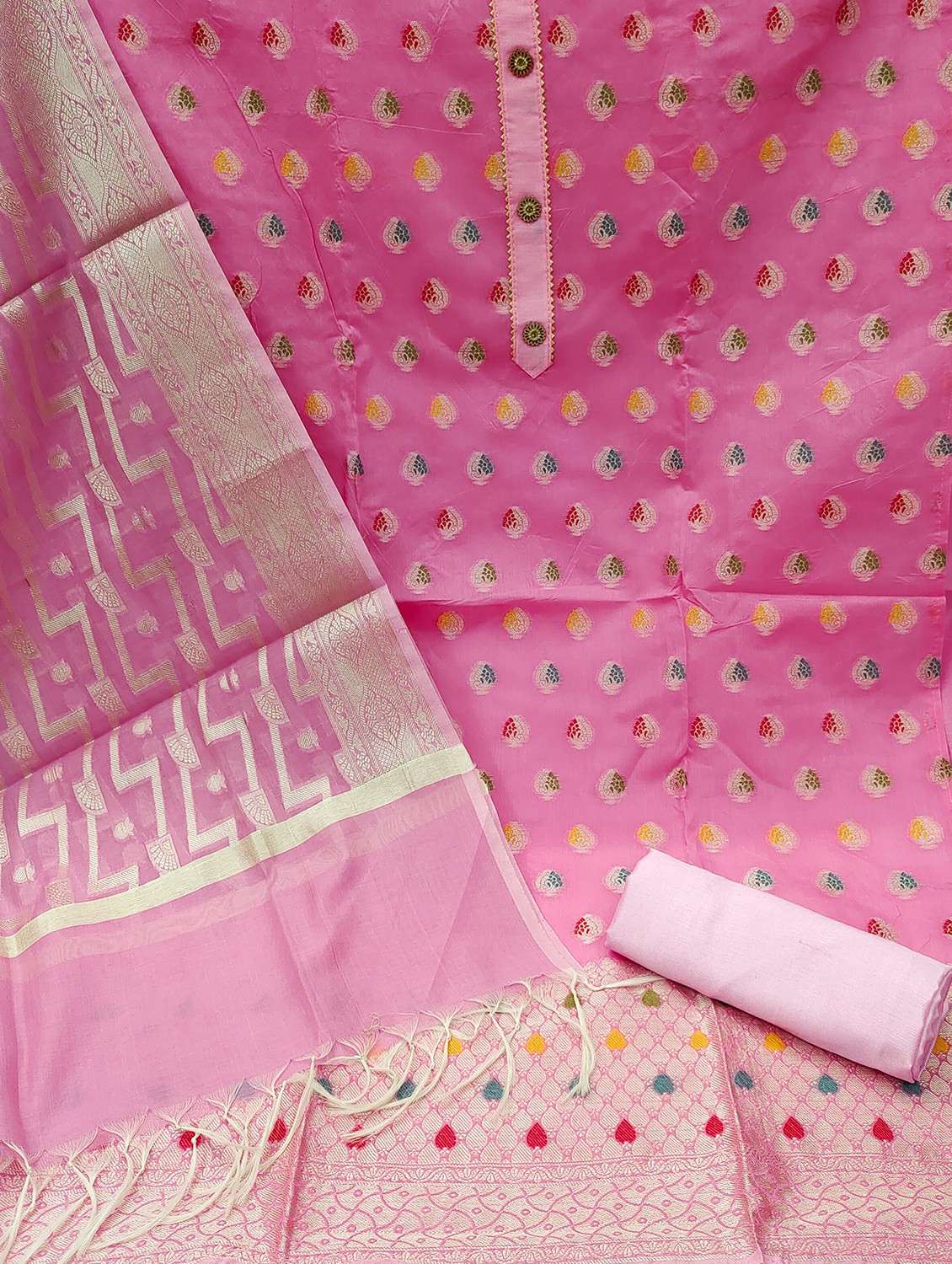 women self design unstitched suit set - 22419938 -  Standard Image - 1