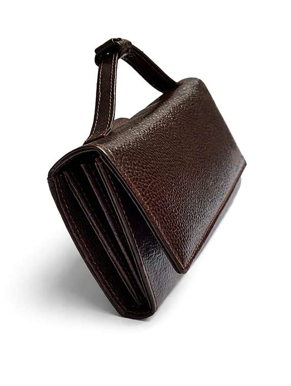 women brown leather regular wallet - 22423669 -  Standard Image - 1