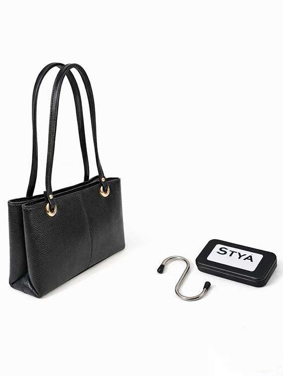 women solid leather handbag - 22423671 -  Standard Image - 4