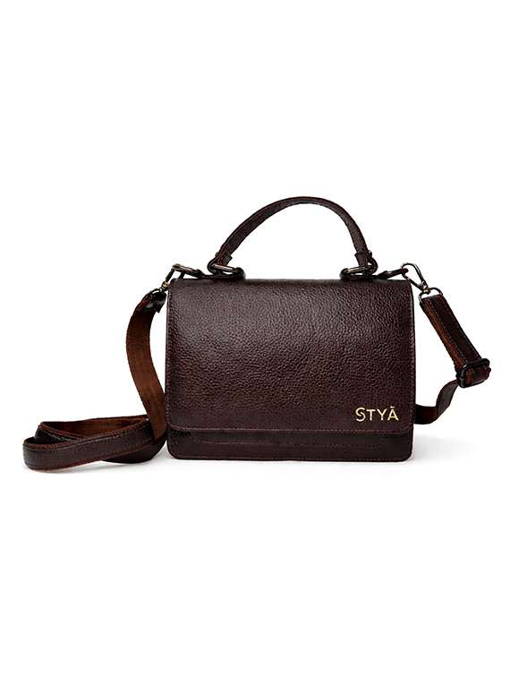 women solid leather handbag - 22423677 -  Standard Image - 1