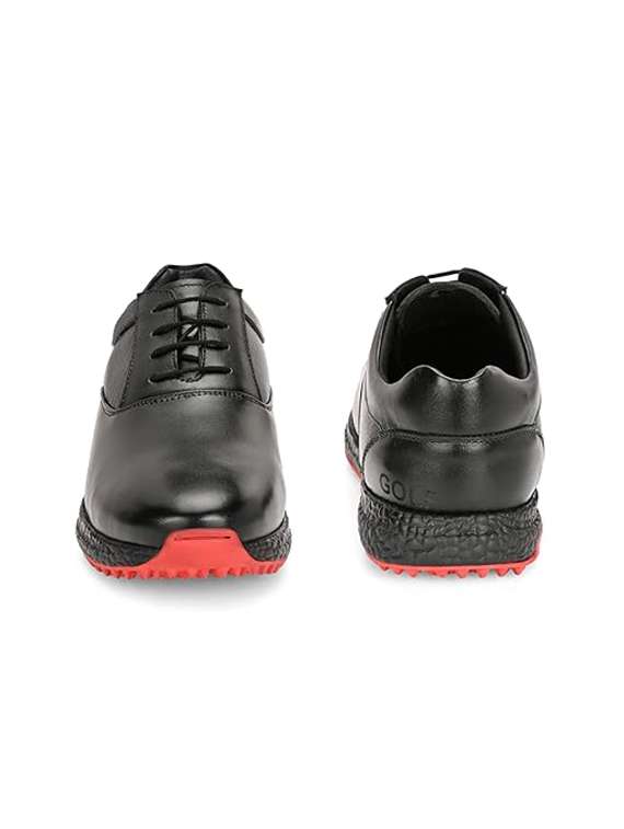 men solid lace up sport golf shoes - 22423713 -  Standard Image - 4