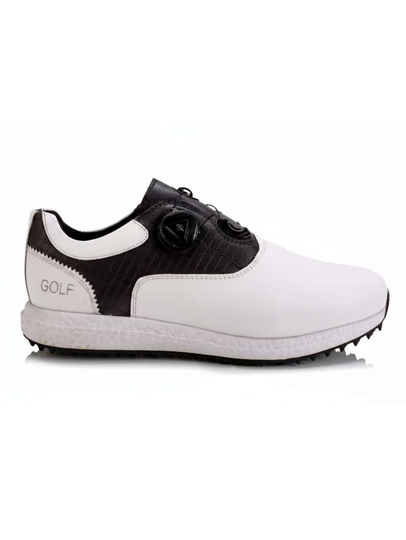men black & white lace up sport shoe - 22423715 -  Standard Image - 1