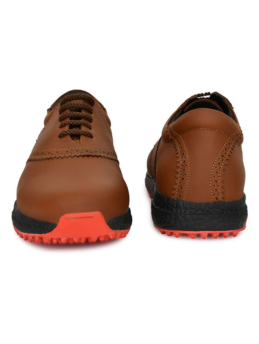 men brown lace up sport shoe - 22423720 -  Standard Image - 4