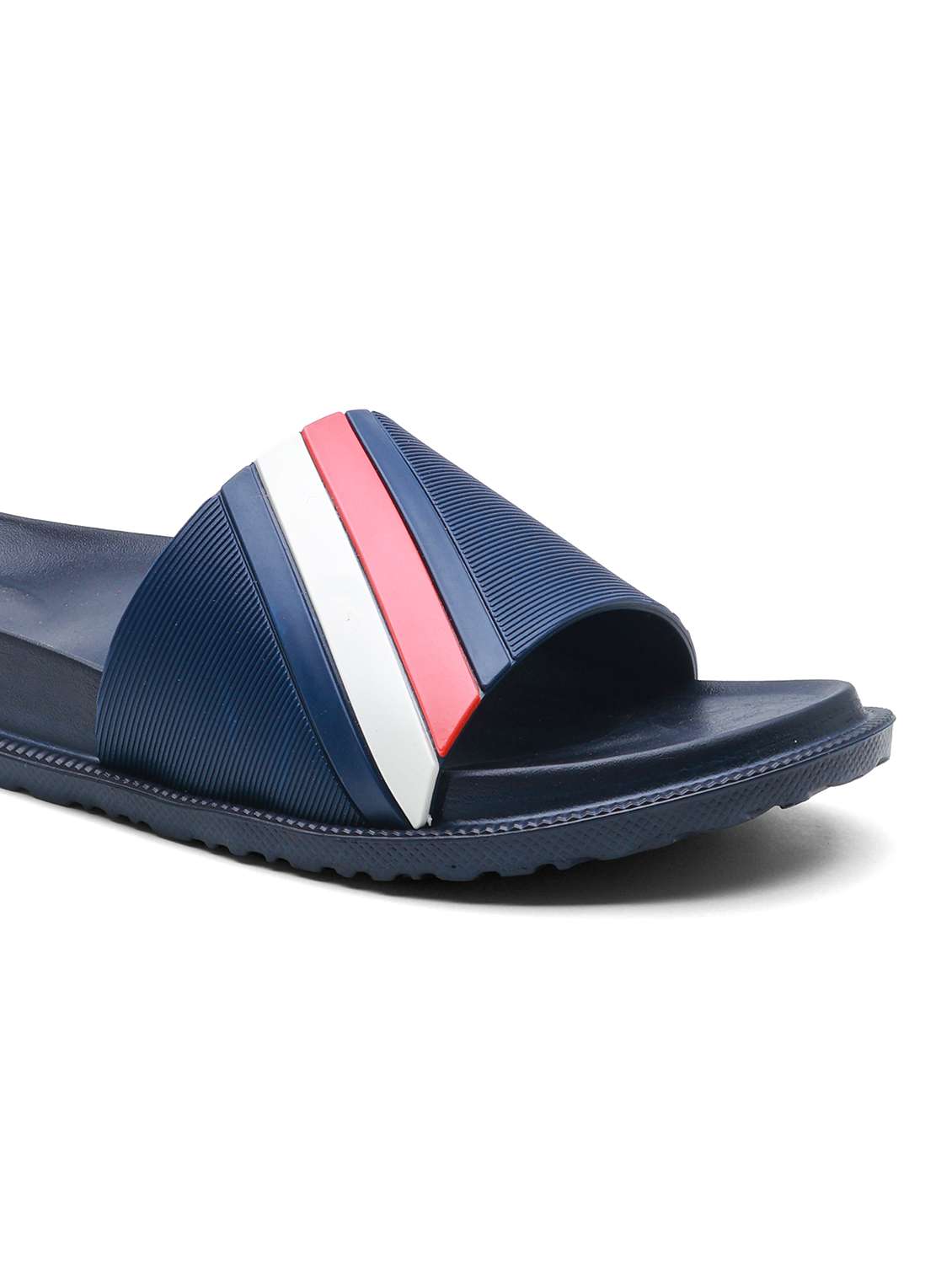 men color block slip on slider - 22425678 -  Standard Image - 4