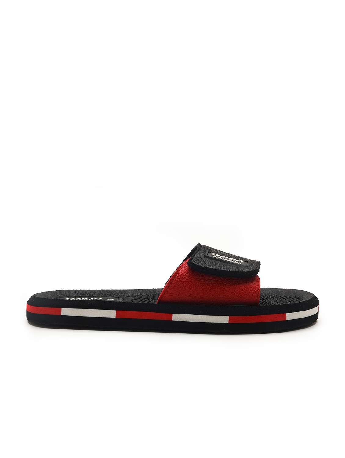 Men Color Block Adjustable Strap Ortho Slides - 22425684 -  Standard Image - 1