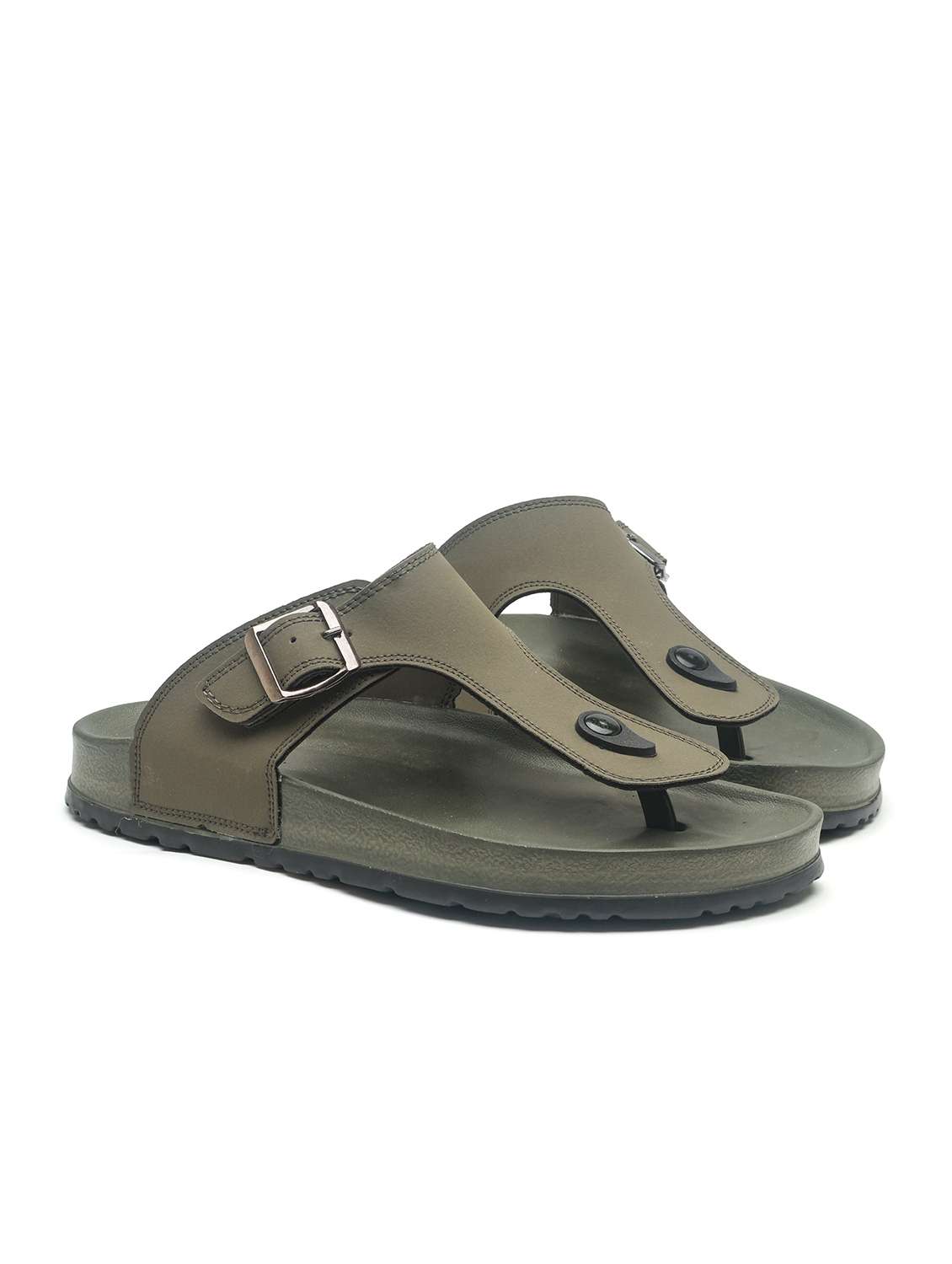 men solid toe seperator sandal - 22425691 -  Standard Image - 1