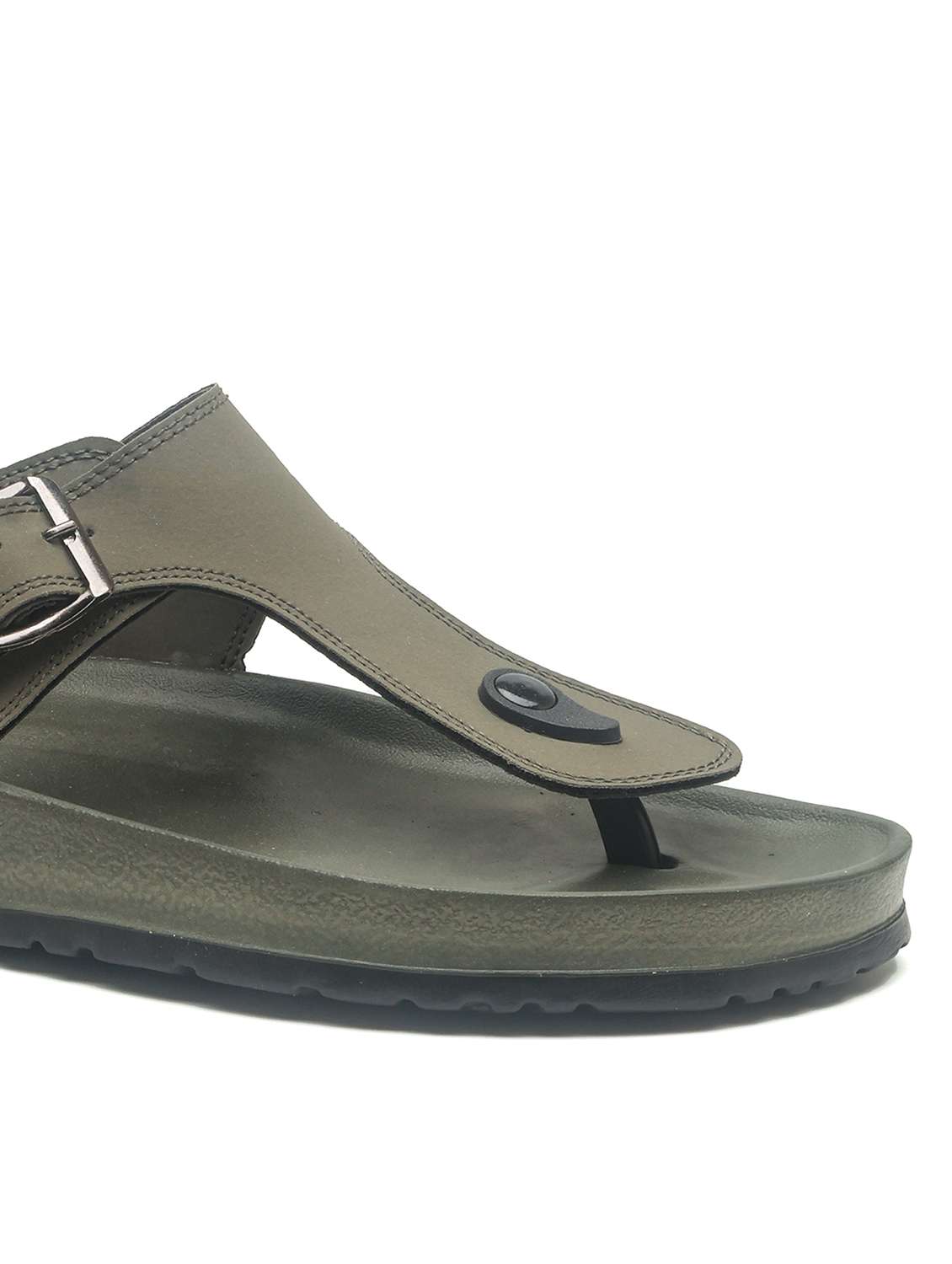 men solid toe seperator sandal - 22425691 -  Standard Image - 4