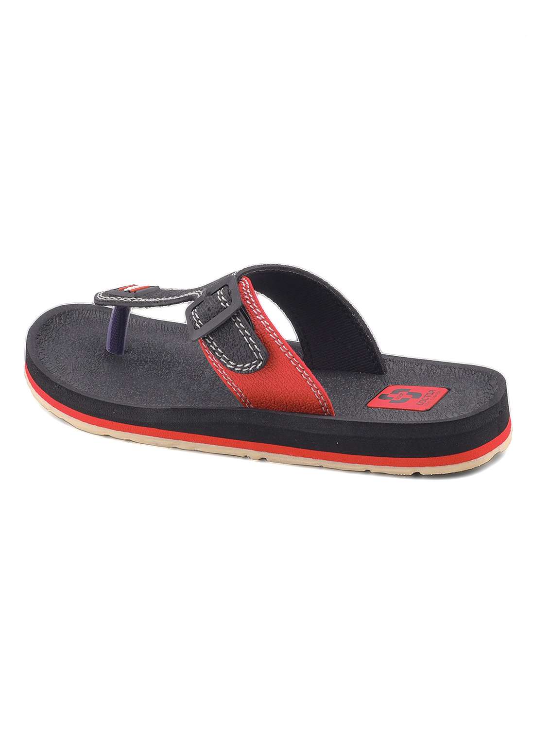 men color block toe seperator slipper - 22425705 -  Standard Image - 1