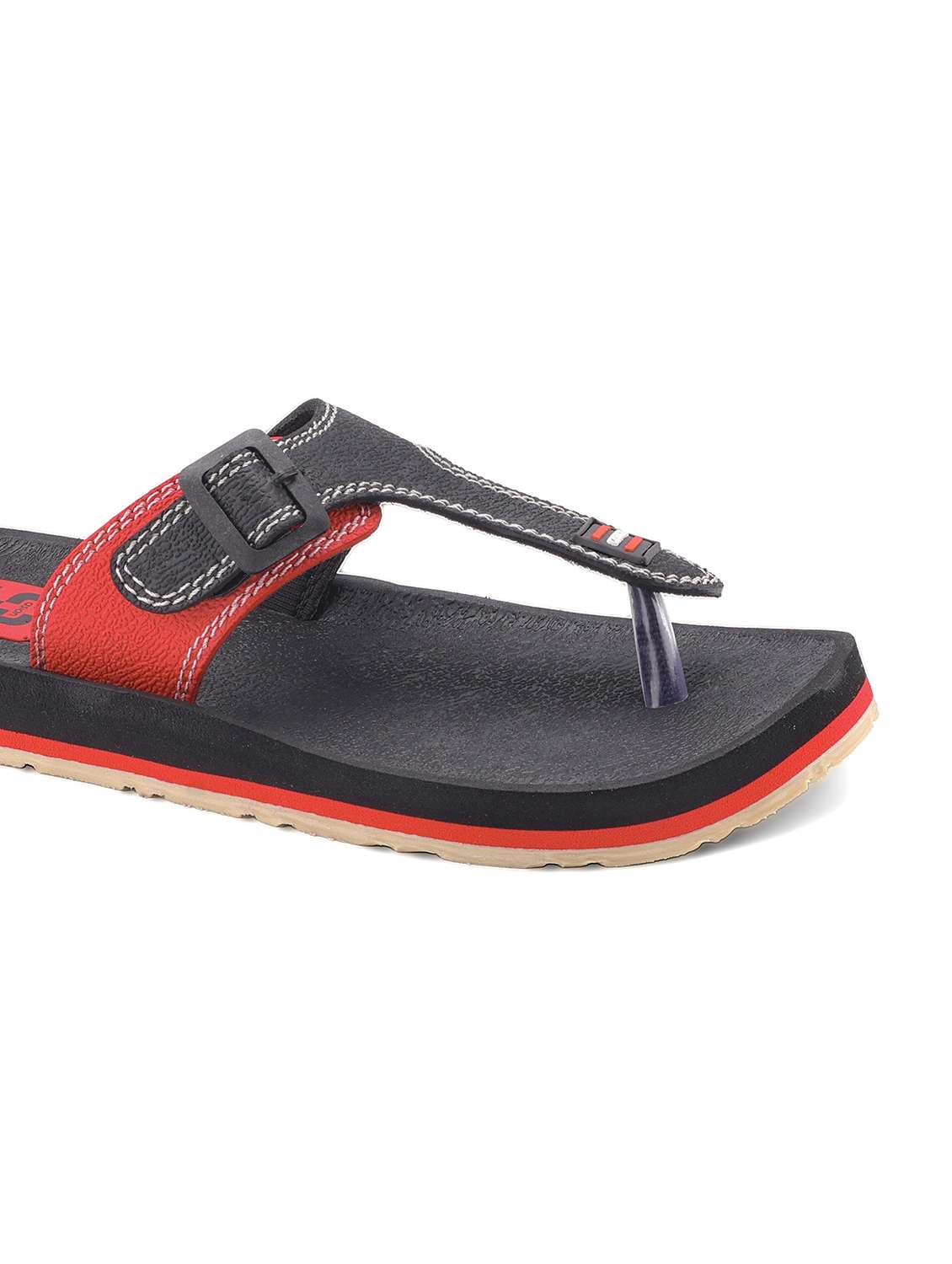 men color block toe seperator slipper - 22425705 -  Standard Image - 4