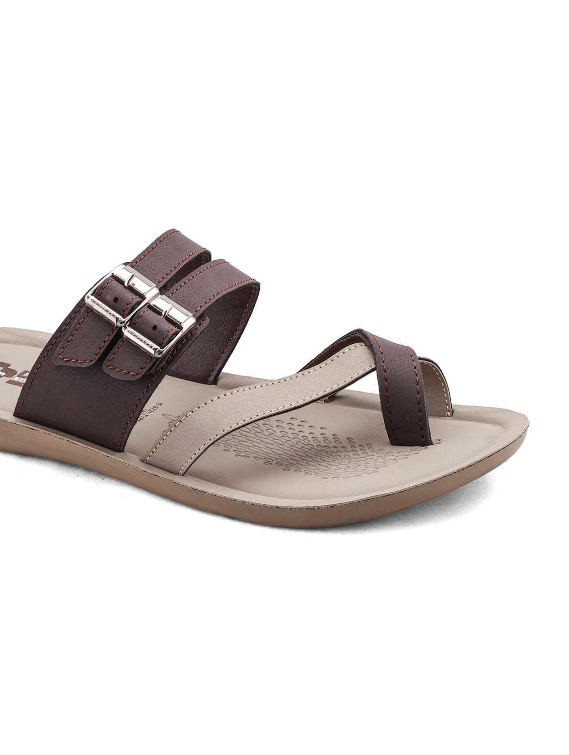 men color block one toe sandal - 22425708 -  Standard Image - 4