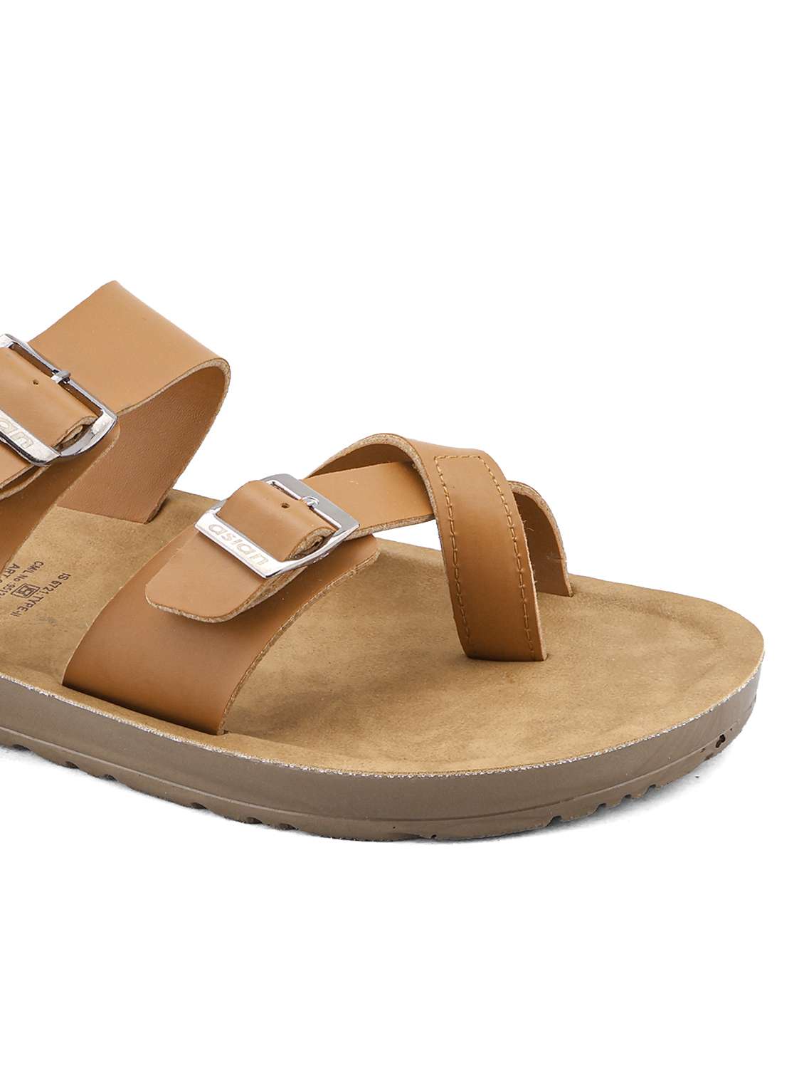men solid one toe sandal  - 22425712 -  Standard Image - 4
