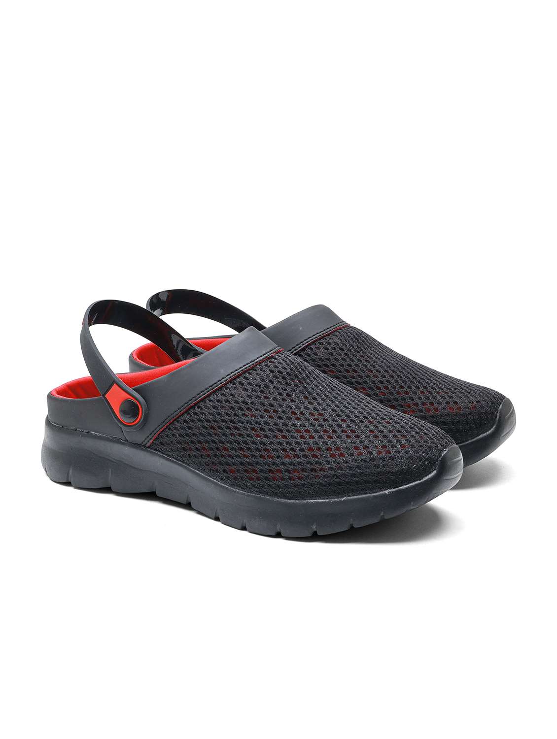 men textured slip on clogs - 22425720 -  Standard Image - 1