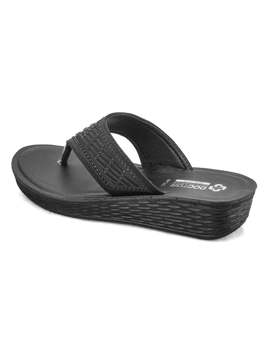 women embellished toe separator flat sandal - 22425743 -  Standard Image - 1