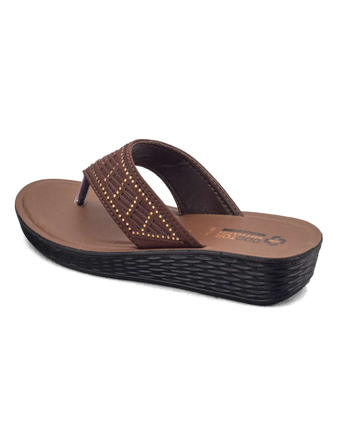 Women Embellished Toe Separator Flat Sandal - 22425744 -  Standard Image - 1