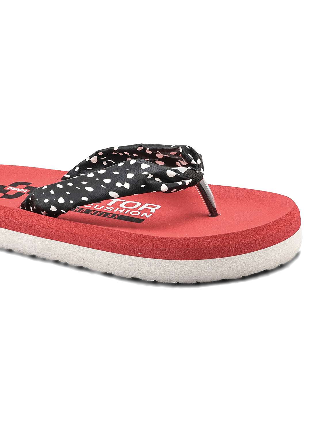 women animal print open toe flip flop - 22425749 -  Standard Image - 4