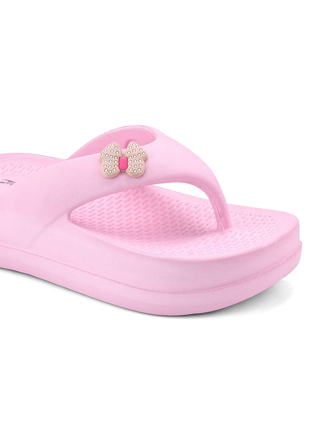 women solid open toe flip flop - 22425755 -  Standard Image - 4