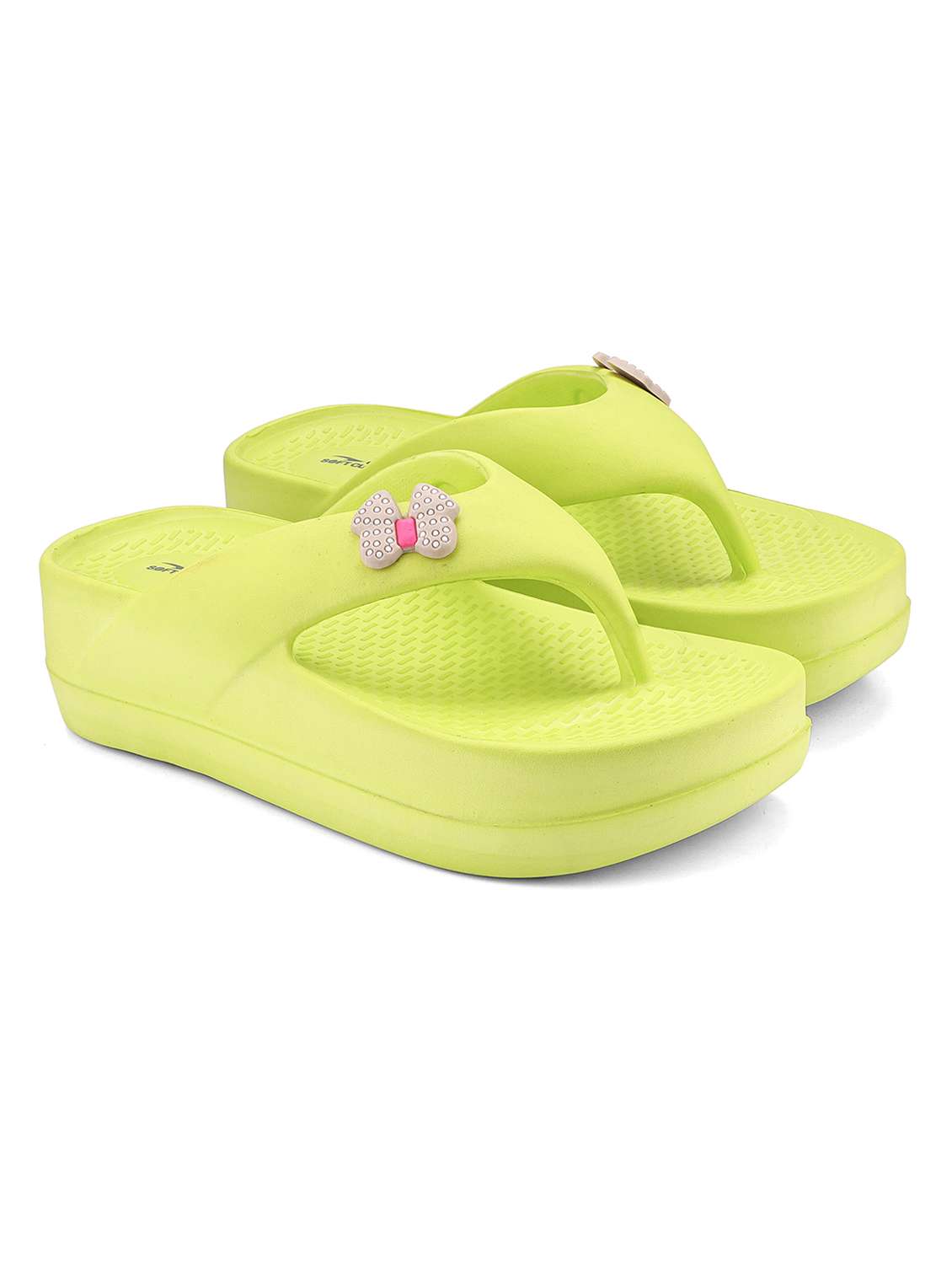 women solid open toe flip flop - 22425758 -  Standard Image - 1