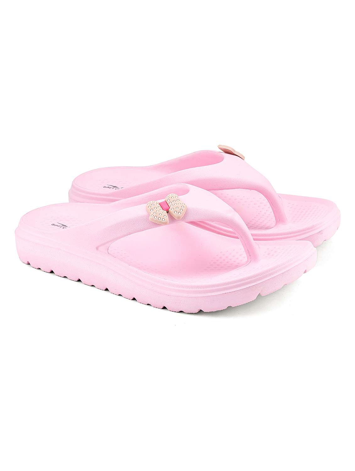 women solid open toe flip flop - 22425761 -  Standard Image - 1