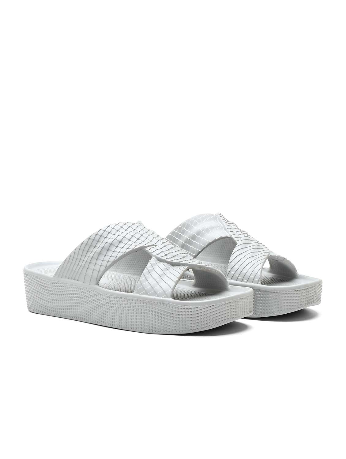 women grey slippers flip flop - 22425766 -  Standard Image - 1
