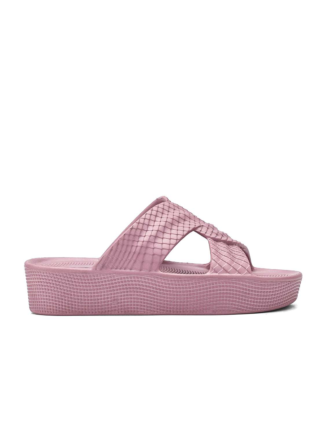 women purple slippers flip flop - 22425767 -  Standard Image - 1
