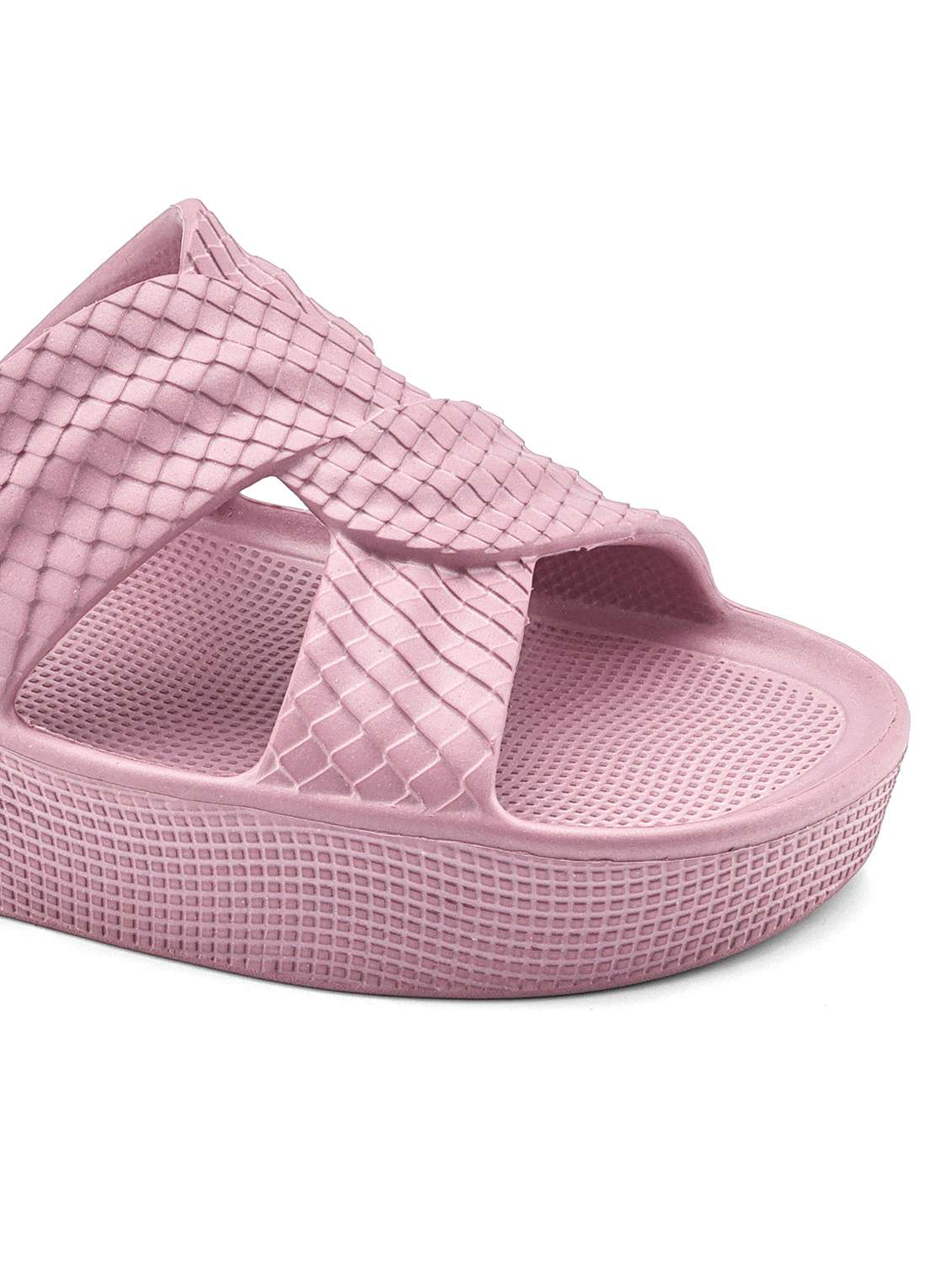 women purple slippers flip flop - 22425767 -  Standard Image - 4