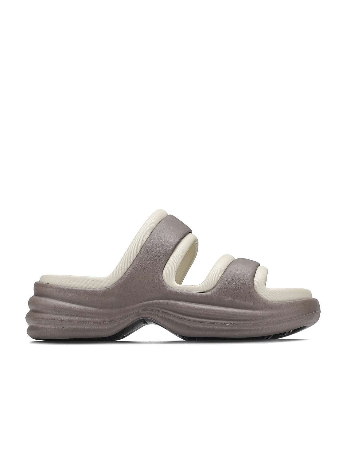 women grey slippers flip flop - 22425783 -  Standard Image - 1
