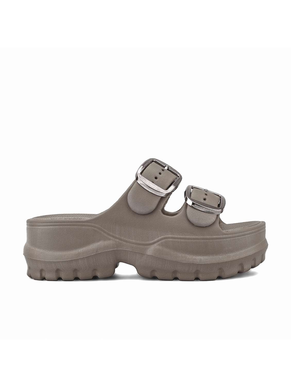women grey slippers flip flop - 22425791 -  Standard Image - 1